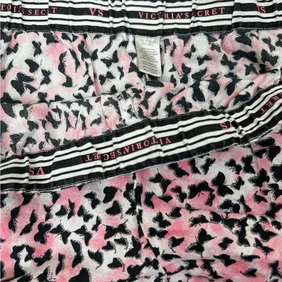 Victoria’s Secret Pink Butterflies Lounge Pajama Sleep Shorts Women’s XL - Picture 3 of 6